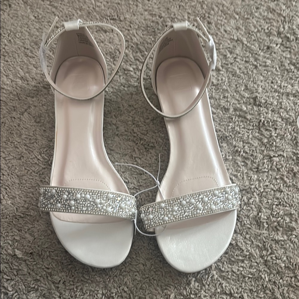 Brand New never worn David’s Bridal (DB studio) wedding sandals